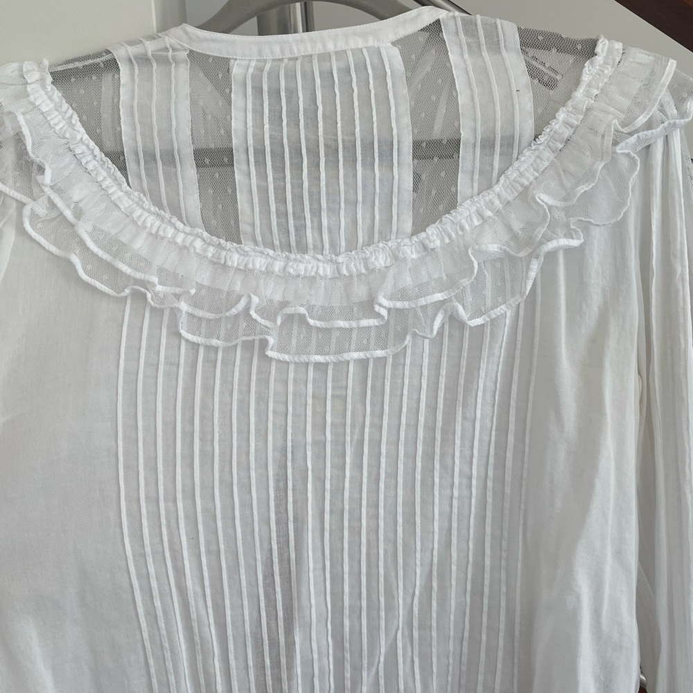McQ by Alexander McQueen White Blouse - Picture 7 of 7